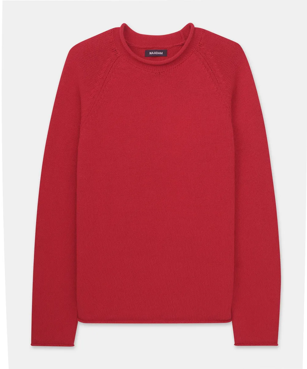 Cotton Relaxed Rollneck Sweater 13