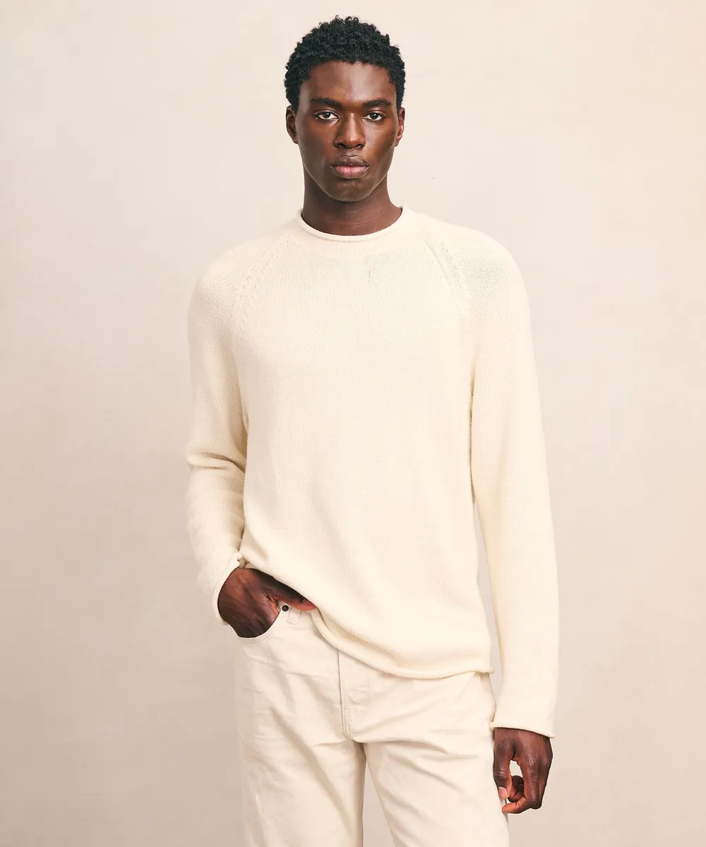 Cotton Relaxed Rollneck Sweater 15