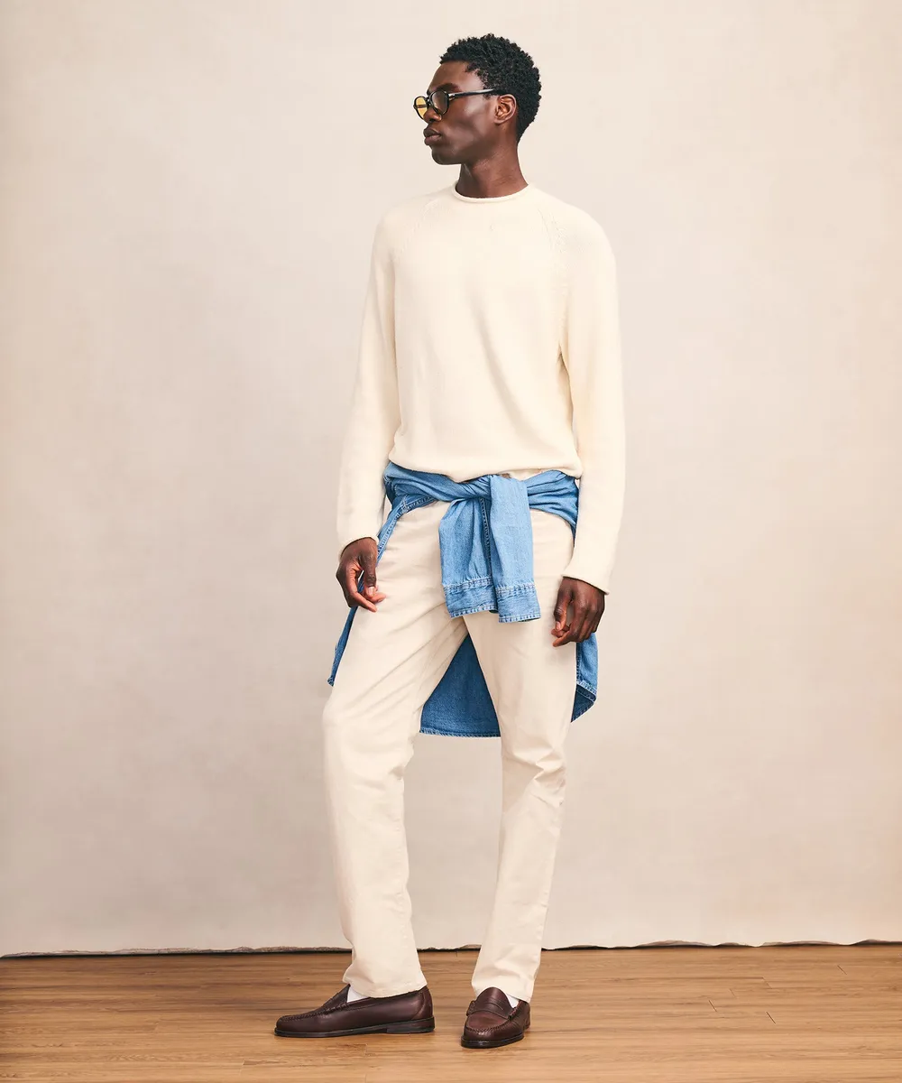 Cotton Relaxed Rollneck Sweater 16