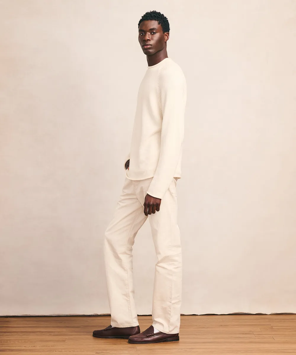 Cotton Relaxed Rollneck Sweater 19