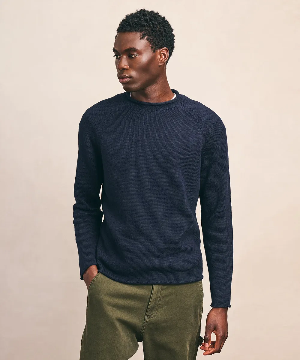 Cotton Relaxed Rollneck Sweater 21