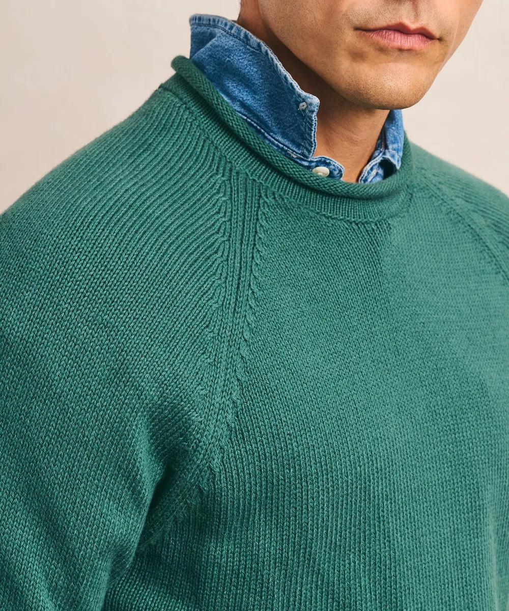 Cotton Relaxed Rollneck Sweater 26
