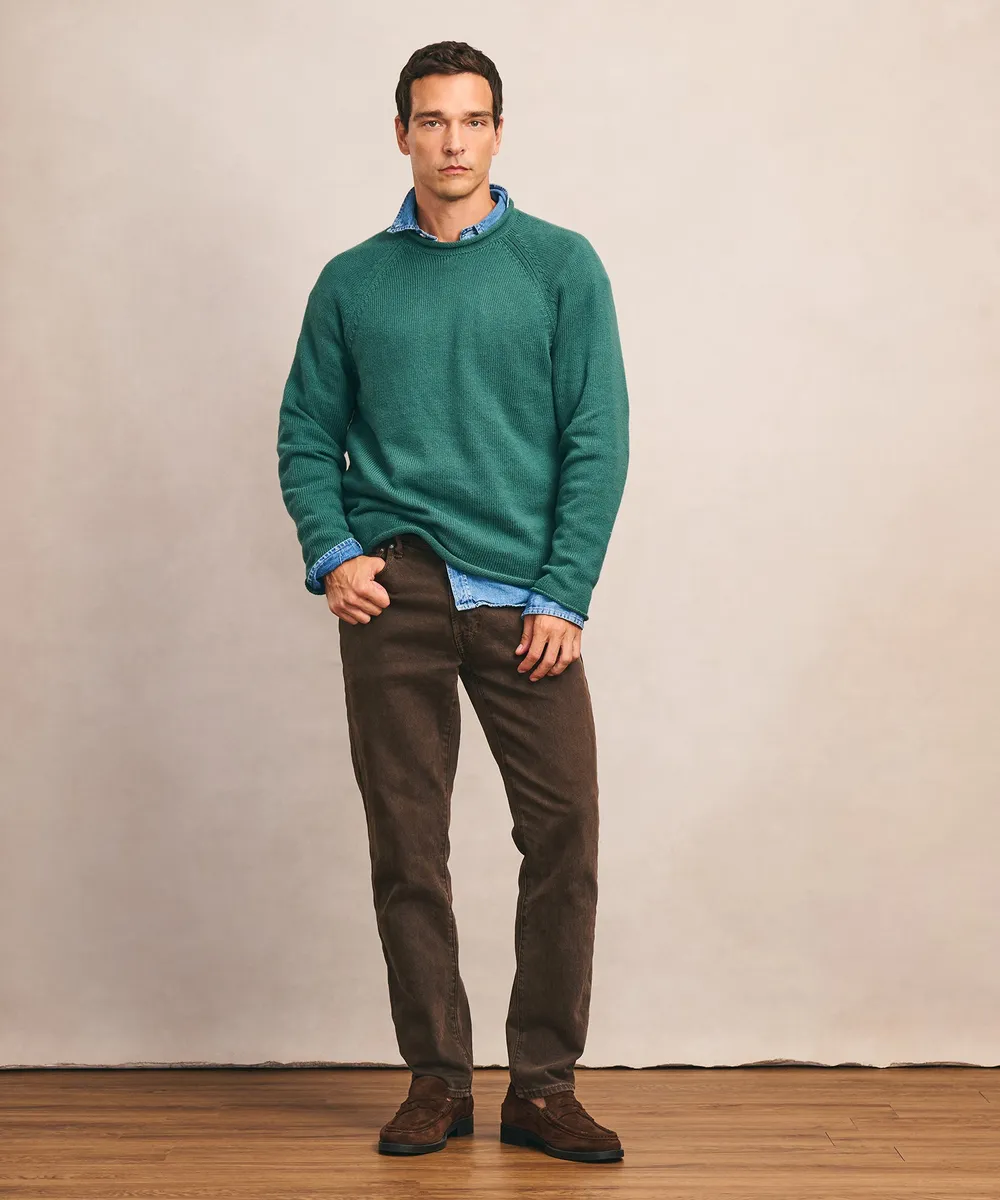 Cotton Relaxed Rollneck Sweater 27