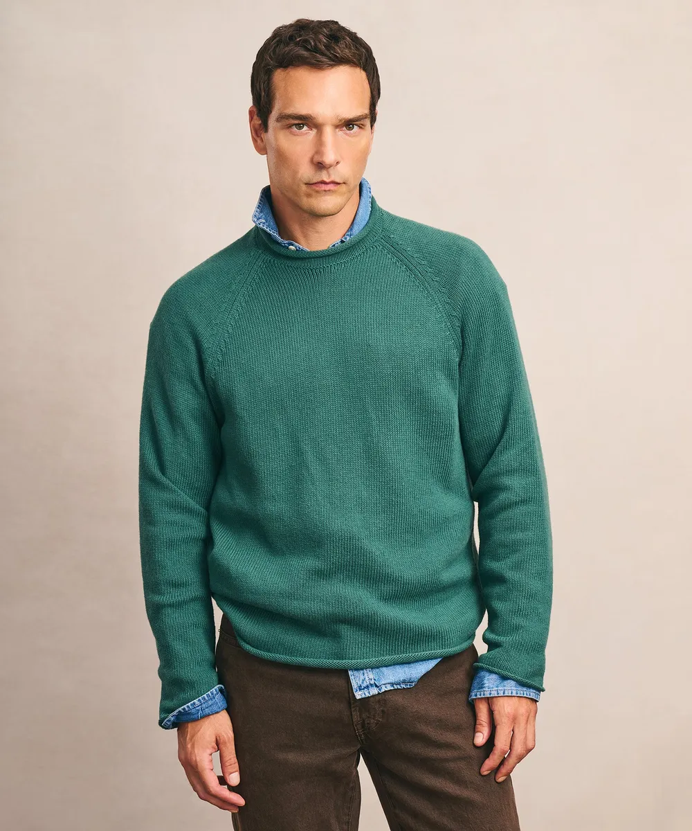 Cotton Relaxed Rollneck Sweater 28