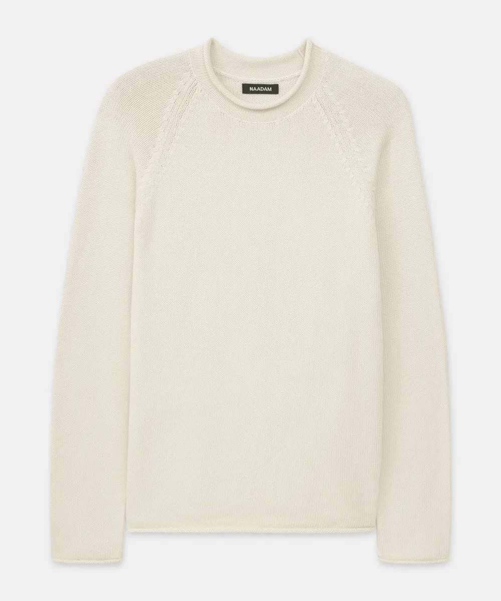 Cotton Relaxed Rollneck Sweater 32