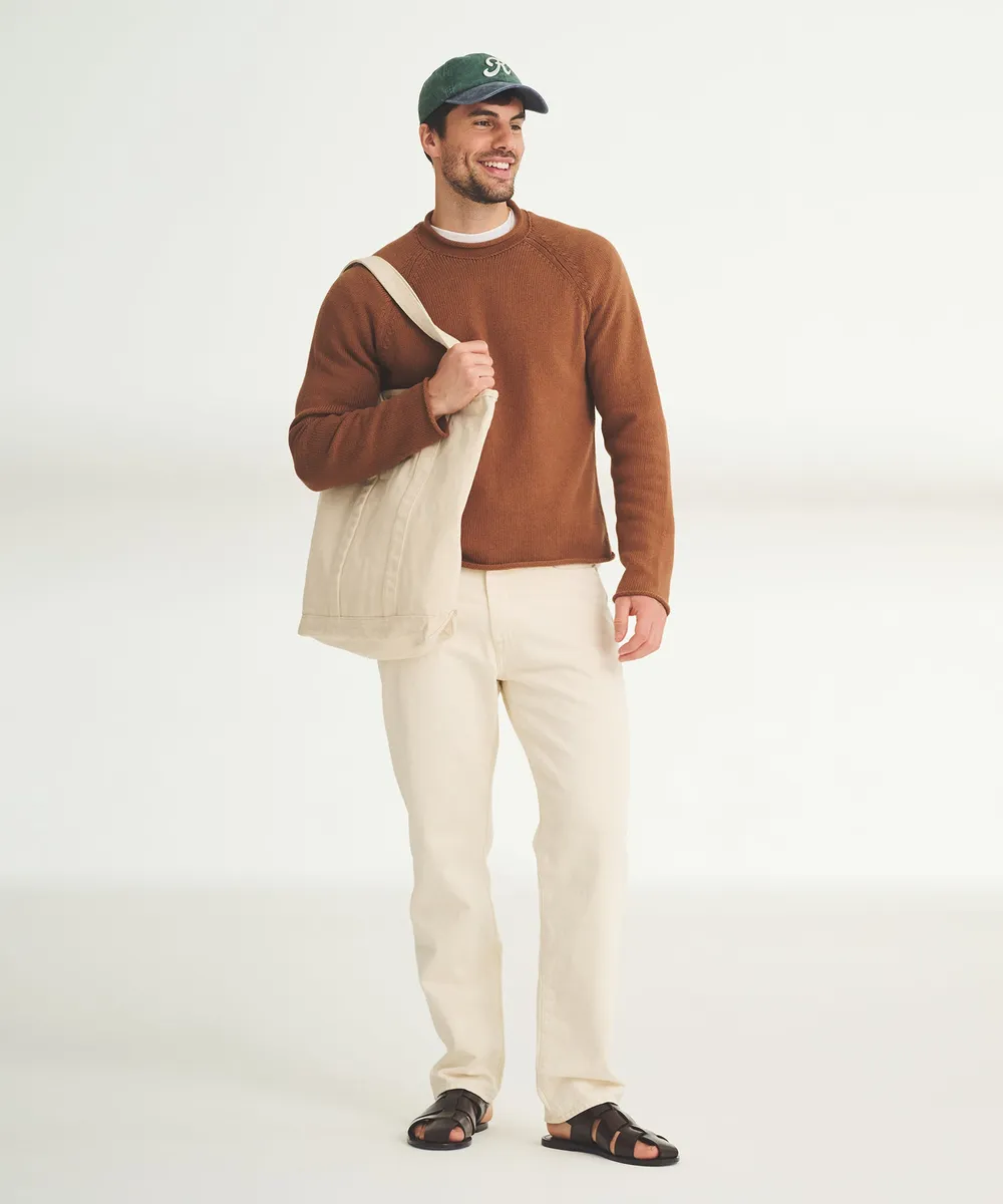 Cotton Relaxed Rollneck Sweater 5