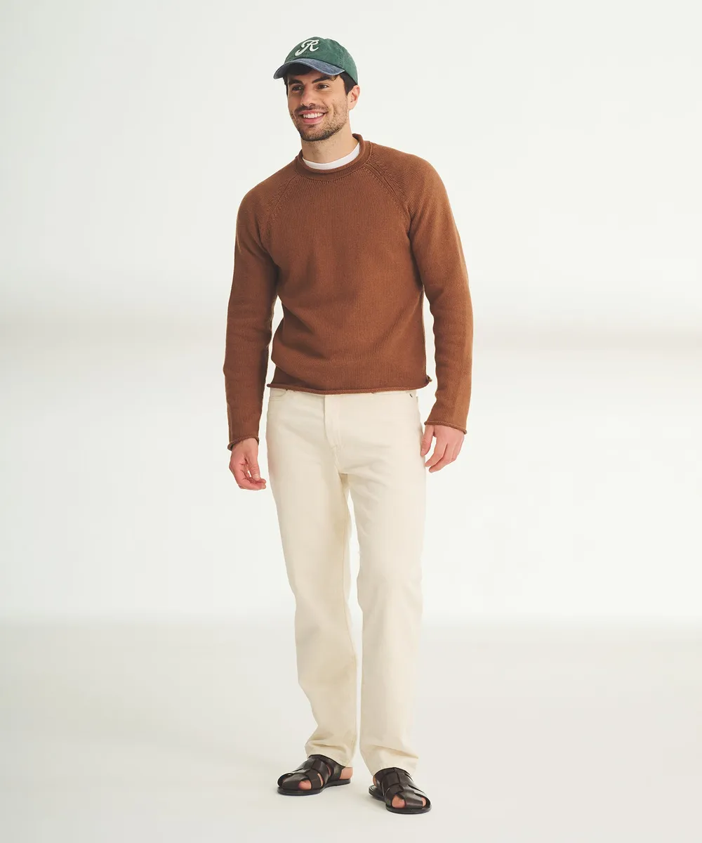 Cotton Relaxed Rollneck Sweater 6