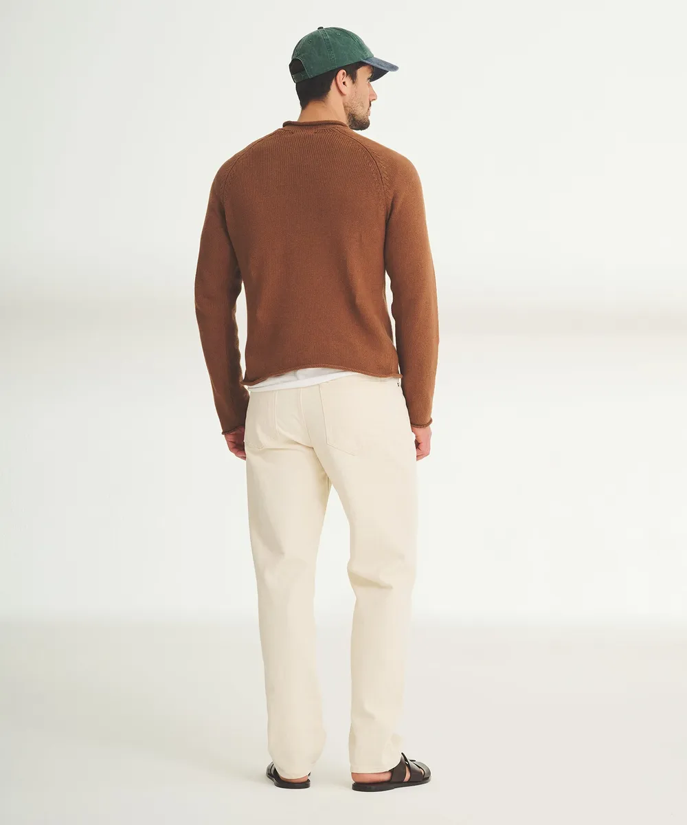 Cotton Relaxed Rollneck Sweater 8
