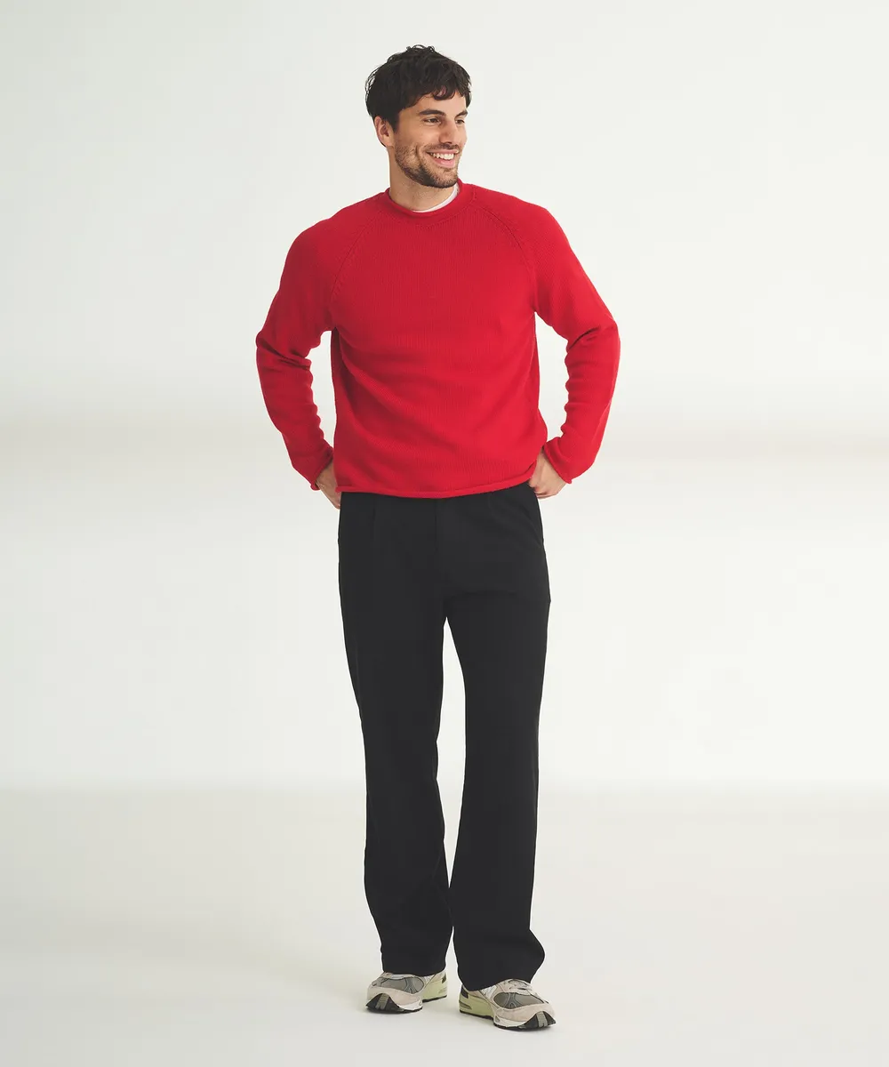 Cotton Relaxed Rollneck Sweater 9