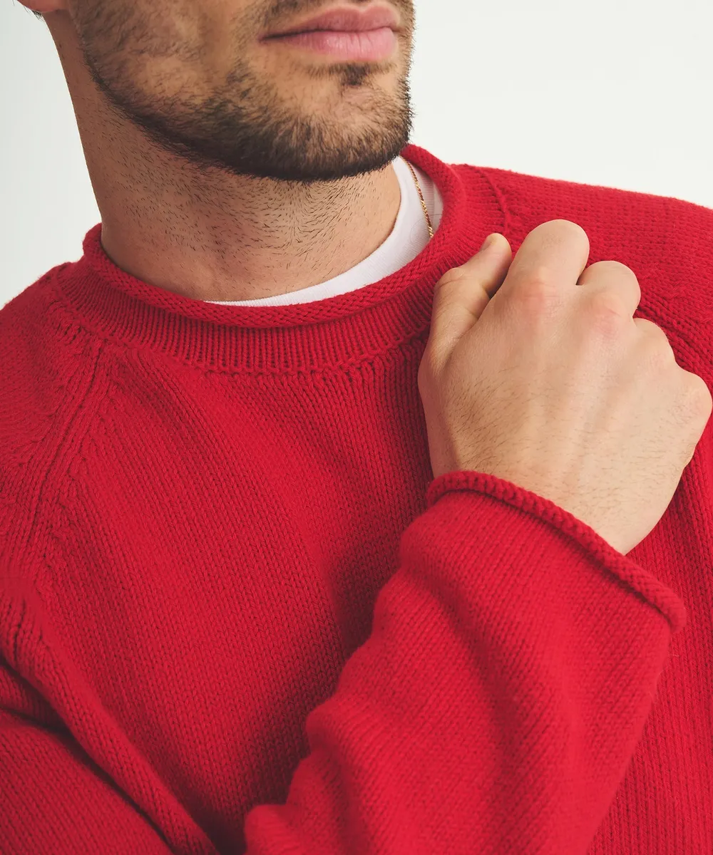 Cotton Relaxed Rollneck Sweater 10
