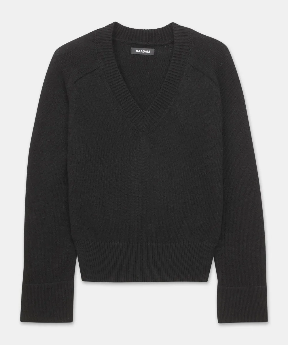 Cotton V-Neck Sweater 20