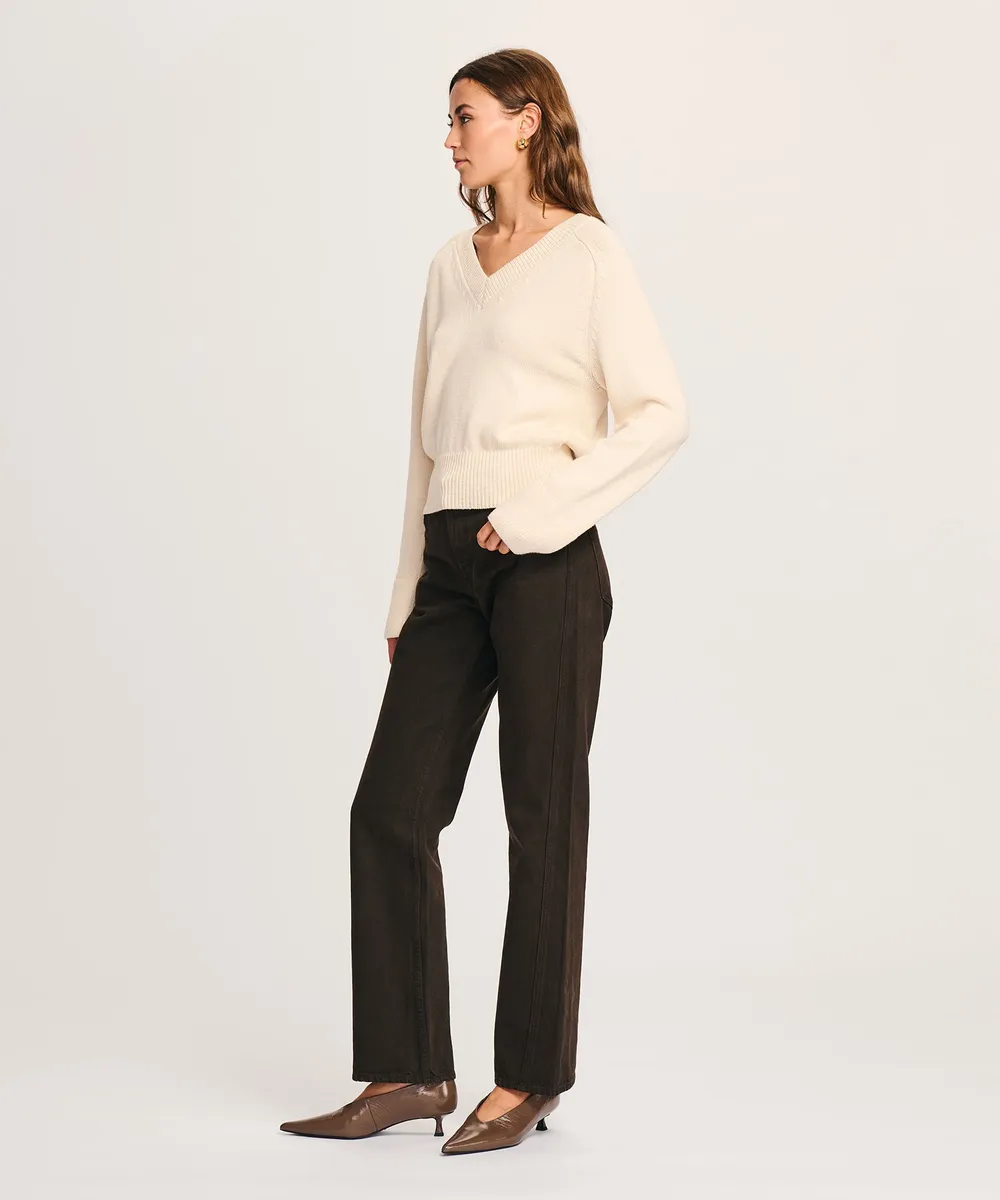 Cotton V-Neck Sweater 24