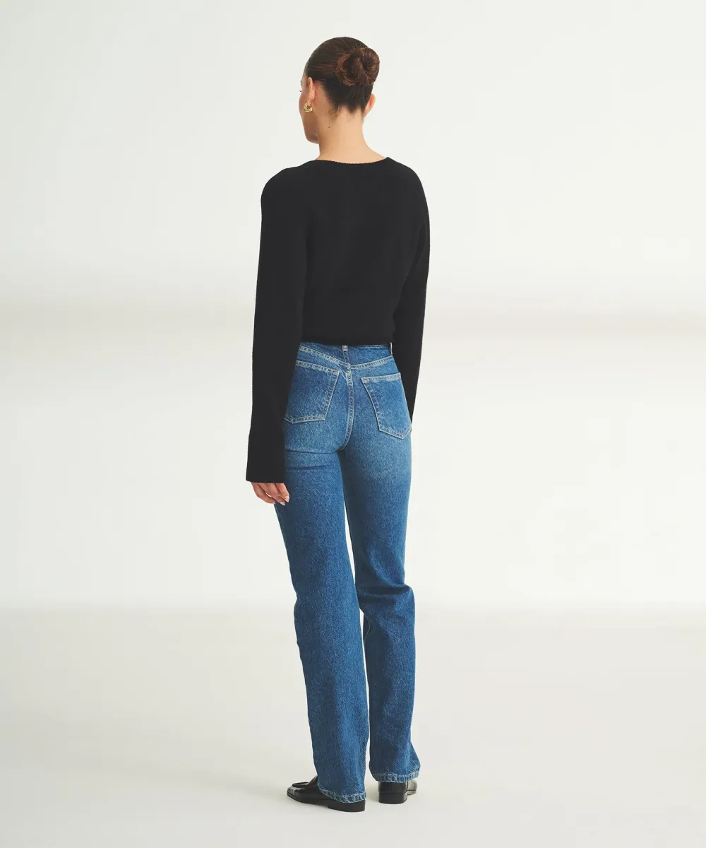 Cotton V-Neck Sweater 10