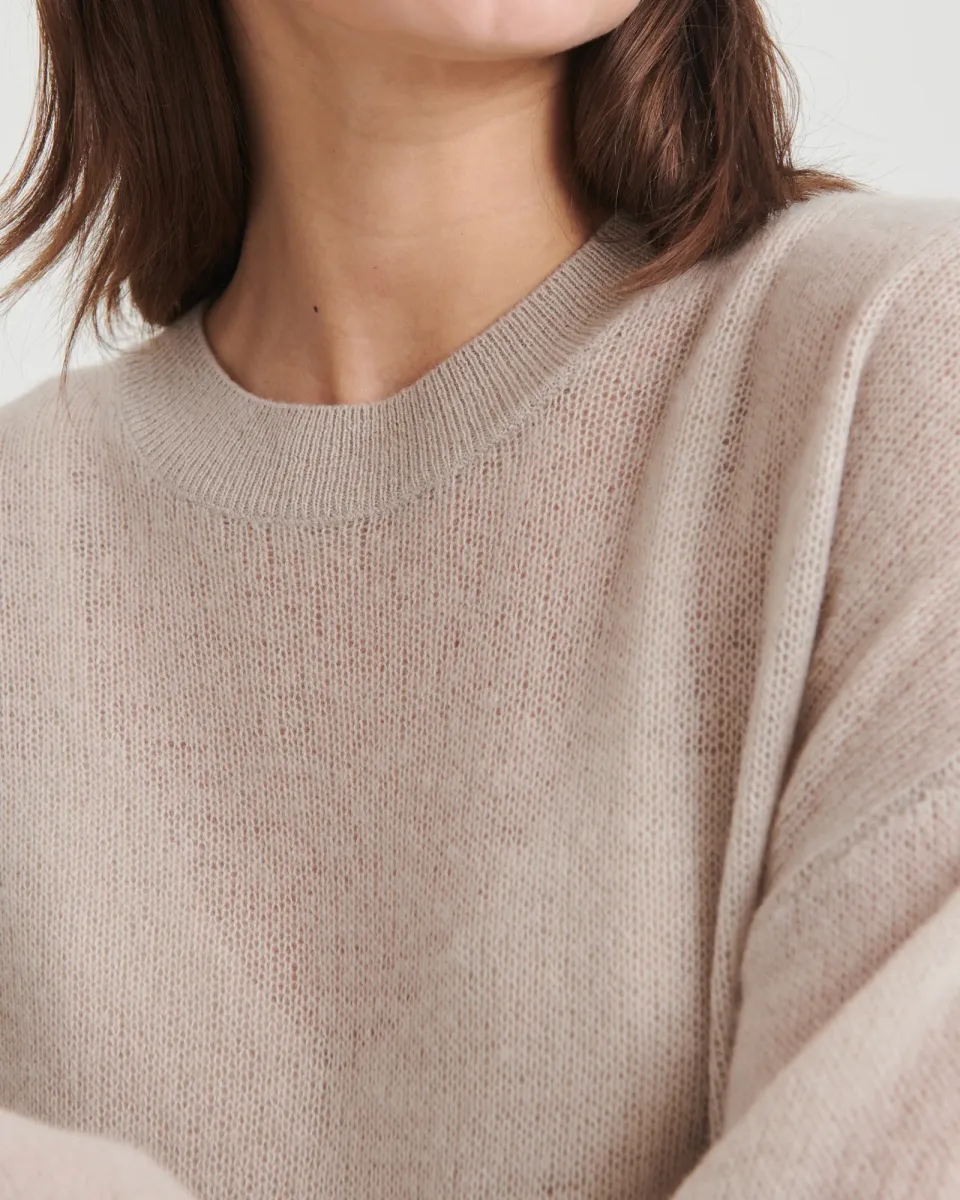 Featherweight Cashmere Crewneck Sweater 15