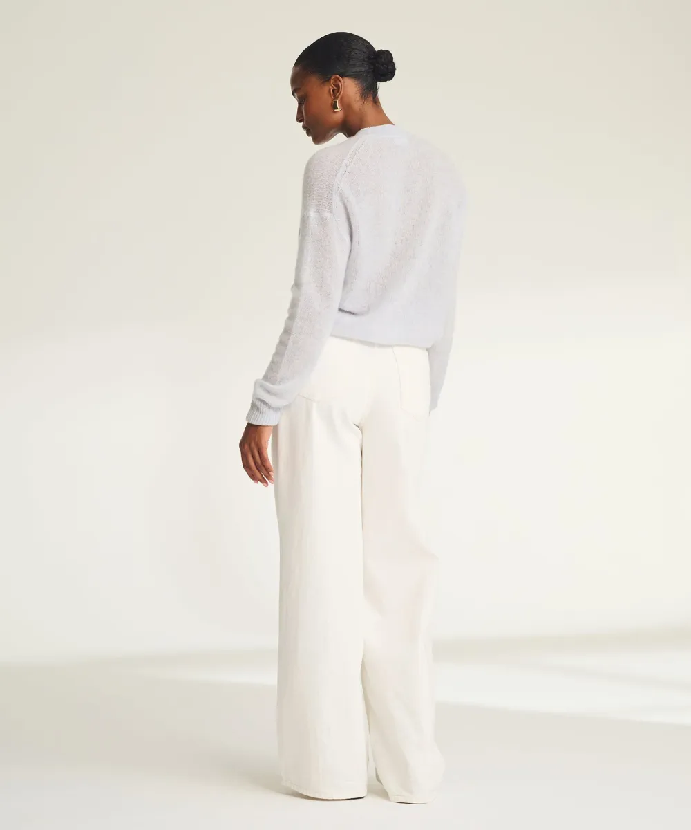 Featherweight Cashmere Crewneck Sweater 61