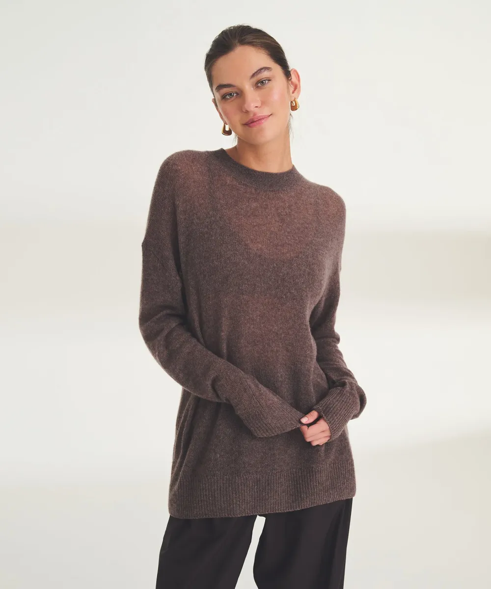 Featherweight Cashmere Crewneck Sweater 8