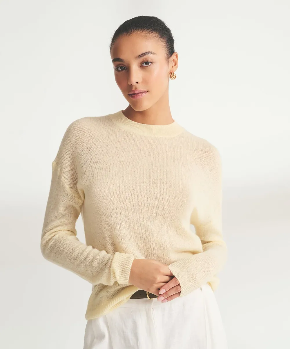 Featherweight Cashmere Crewneck Sweater 9