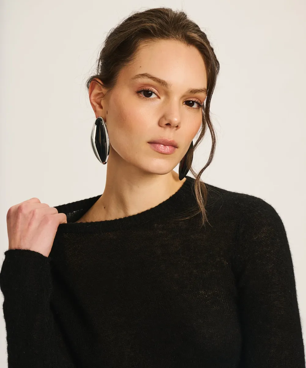 Featherweight Cashmere Slim Crewneck Sweater 13