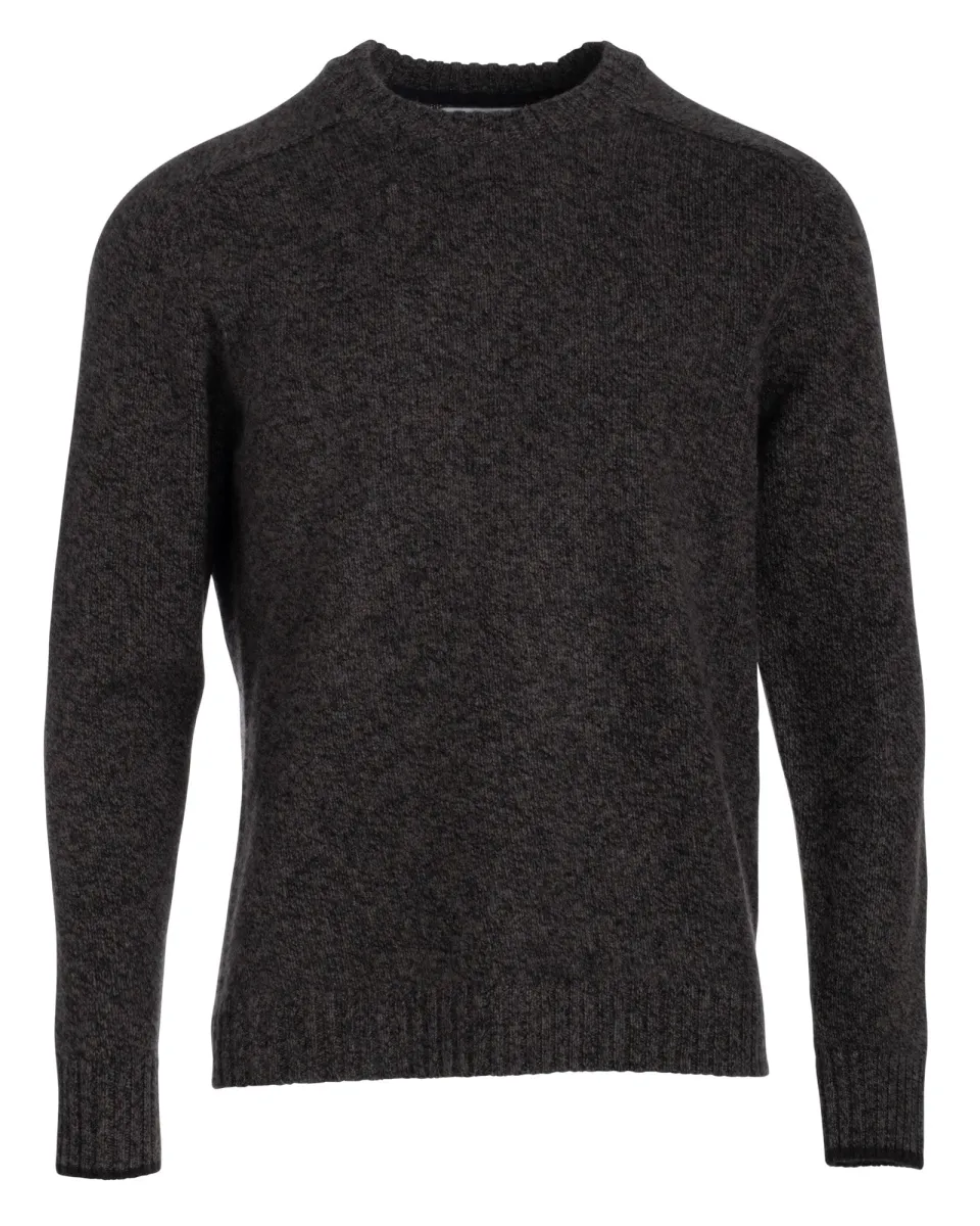 Heirloom Cashmere Marled Crewneck Sweater 2