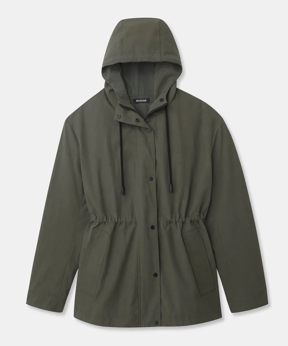 Hooded Raincoat with Removable Lining 13