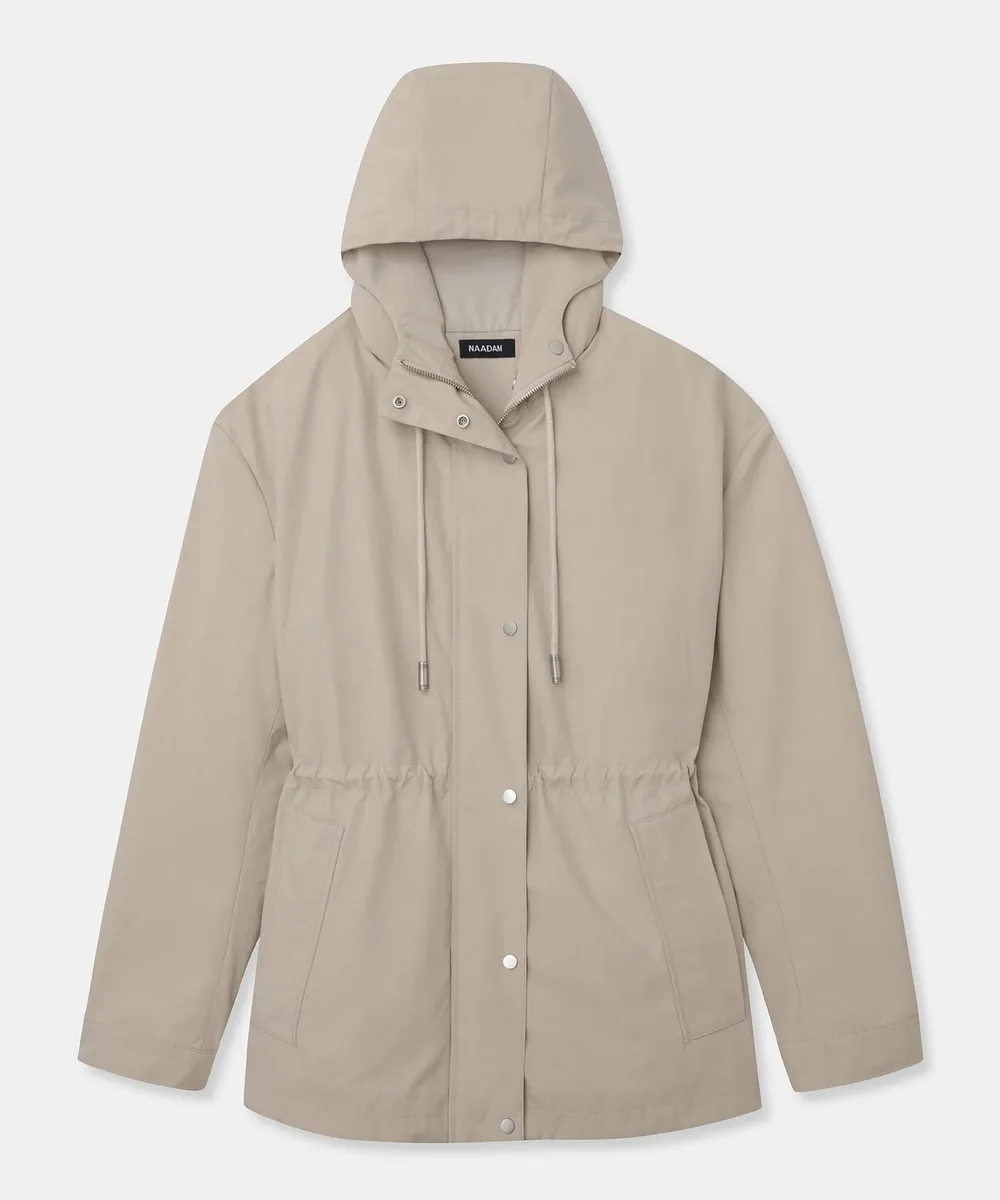 Hooded Raincoat with Removable Lining 8