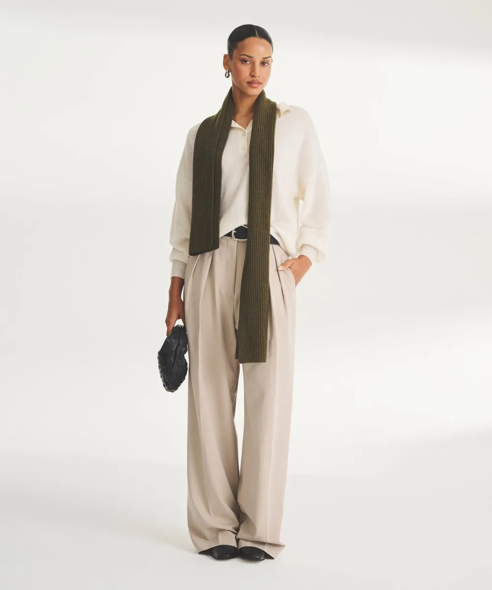 Lightweight Cashmere Oversized Polo 7