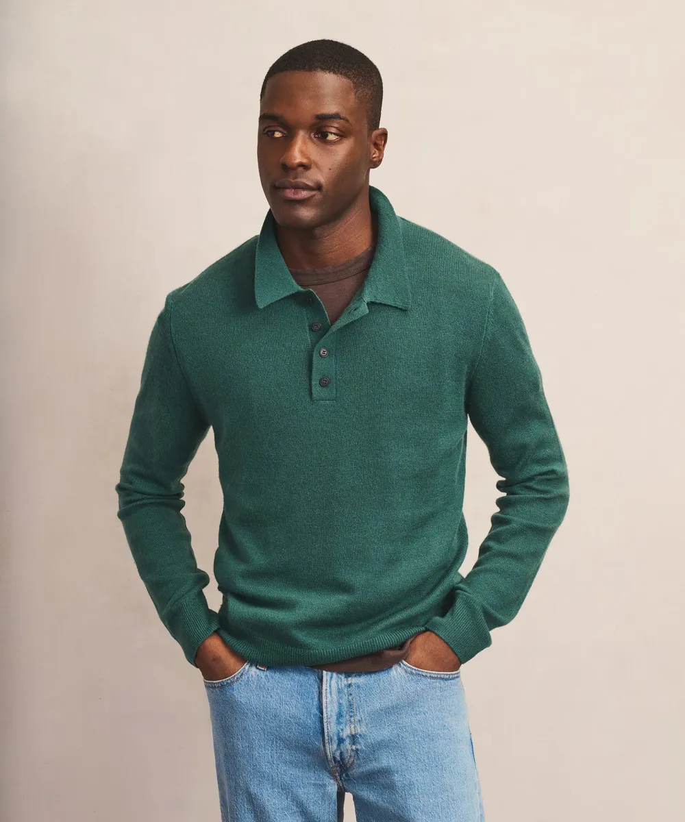 Lightweight Cashmere Polo 2