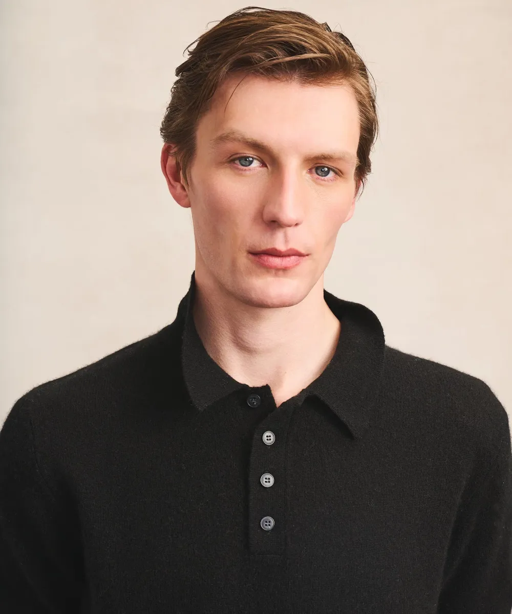 Lightweight Cashmere Polo 15