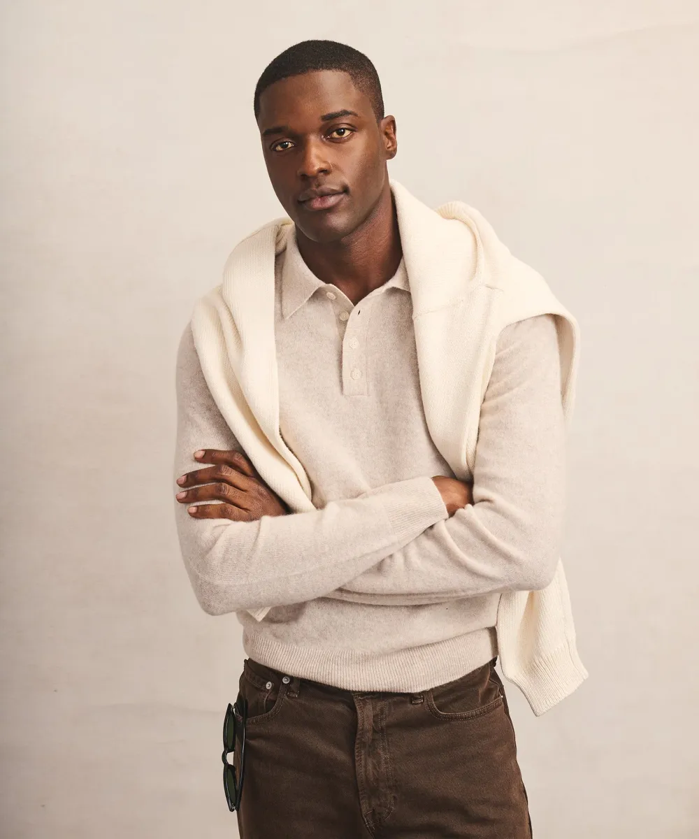 Lightweight Cashmere Polo 18