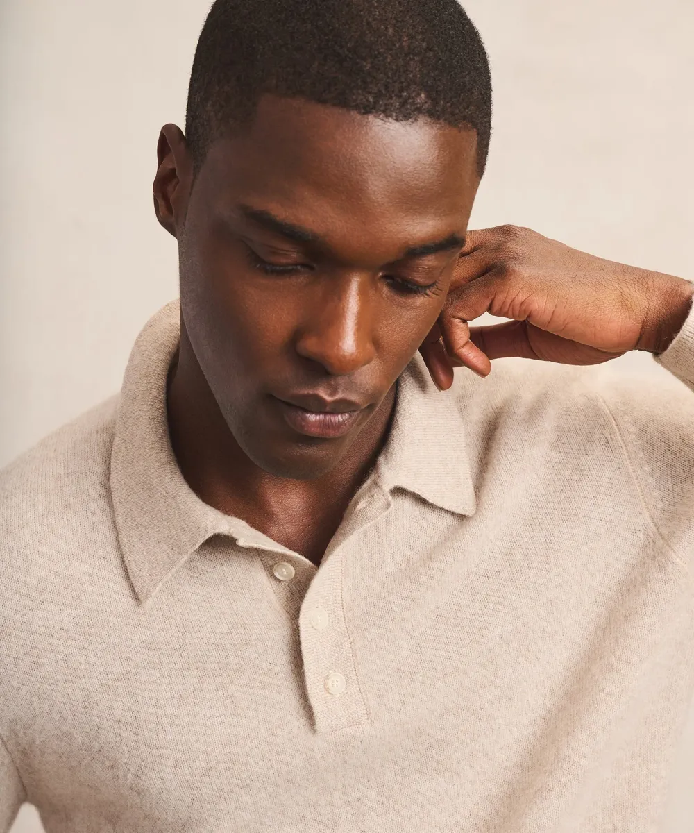 Lightweight Cashmere Polo 19