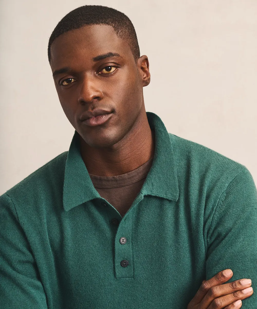 Lightweight Cashmere Polo 5