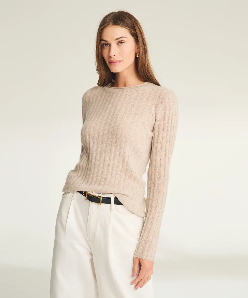 Lightweight Cashmere Ribbed Sweater 31