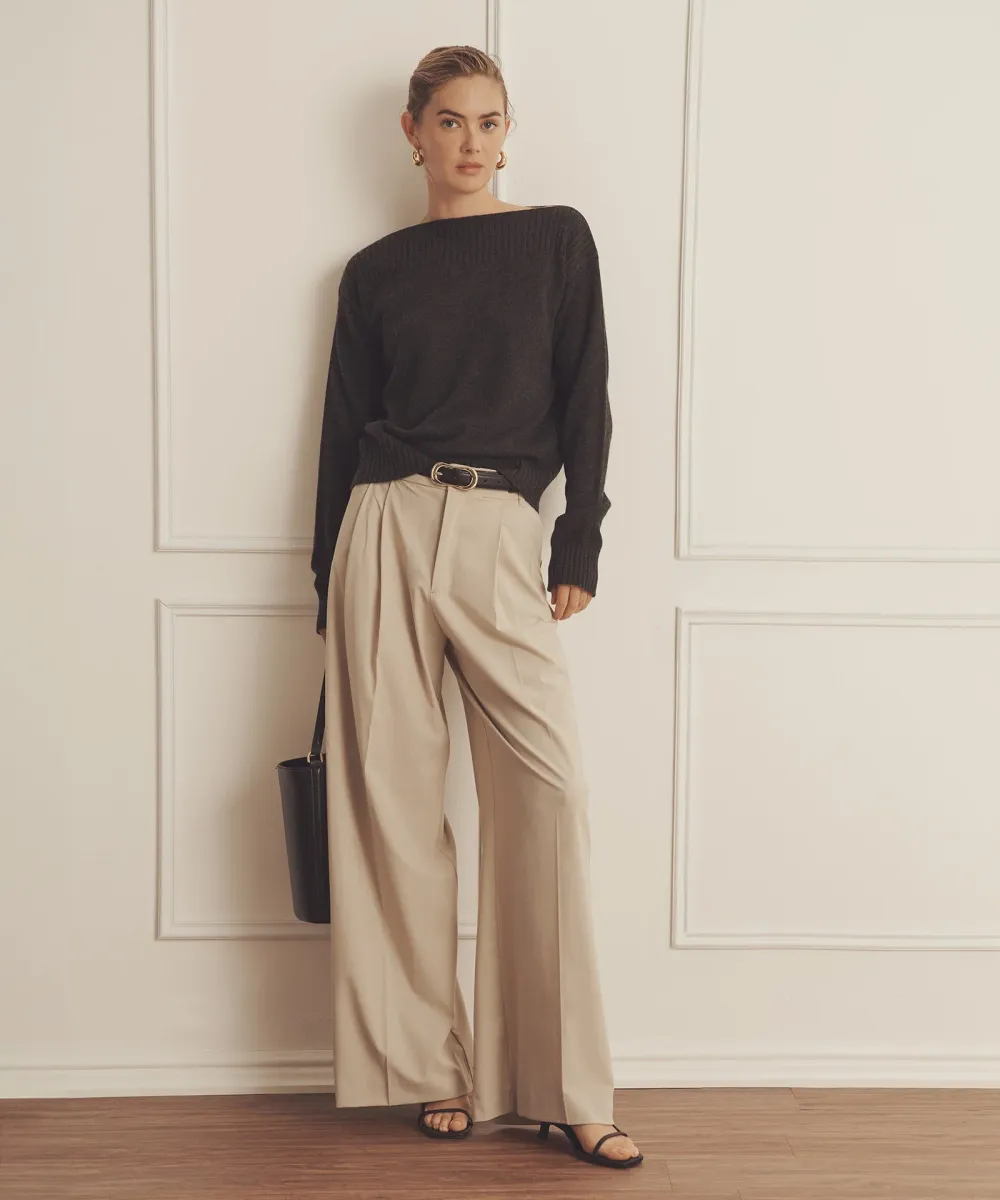 Luxe Cashmere Boatneck 11