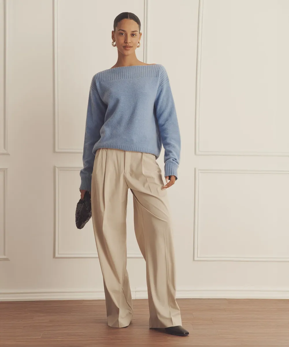 Luxe Cashmere Boatneck 16