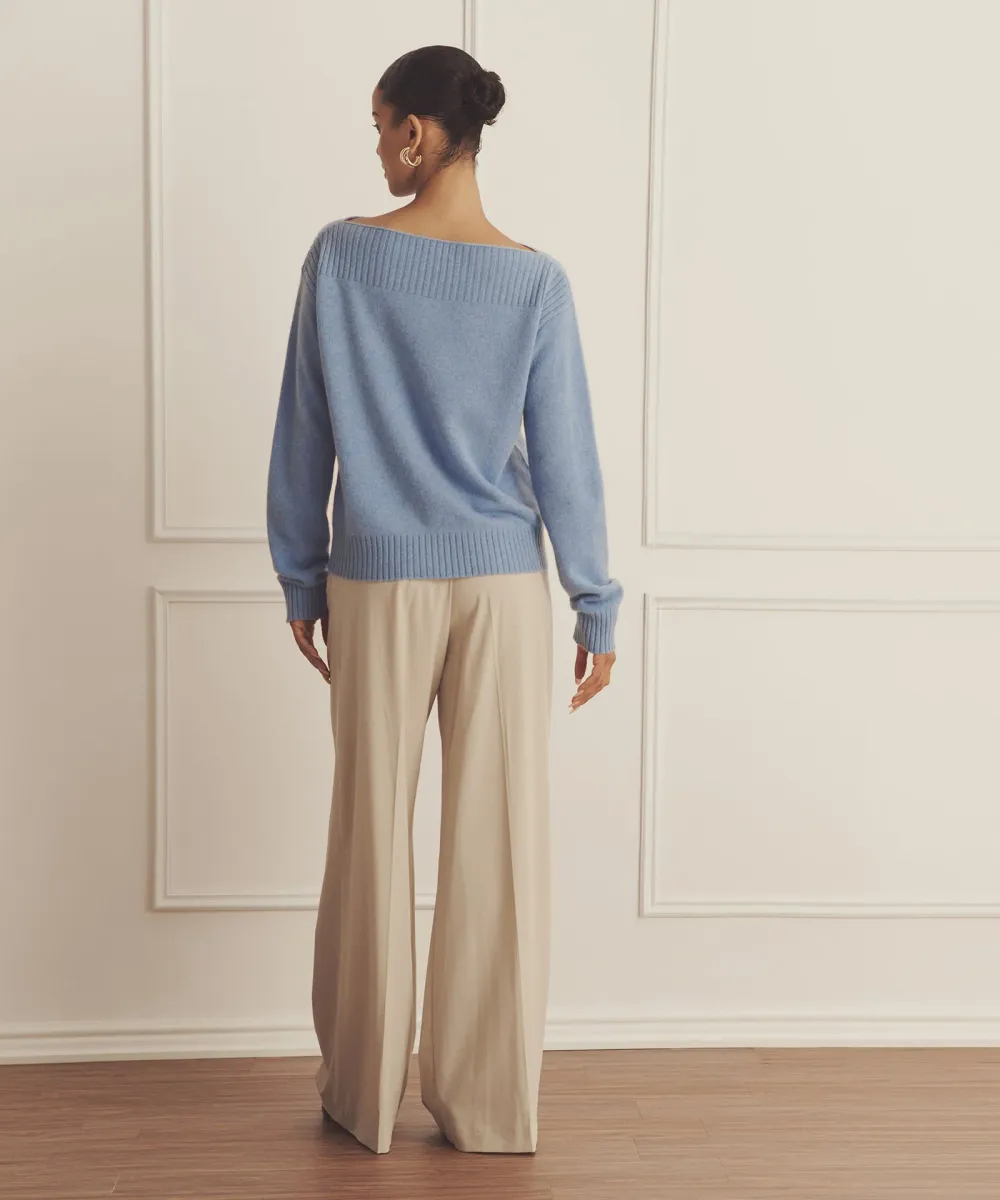 Luxe Cashmere Boatneck 19