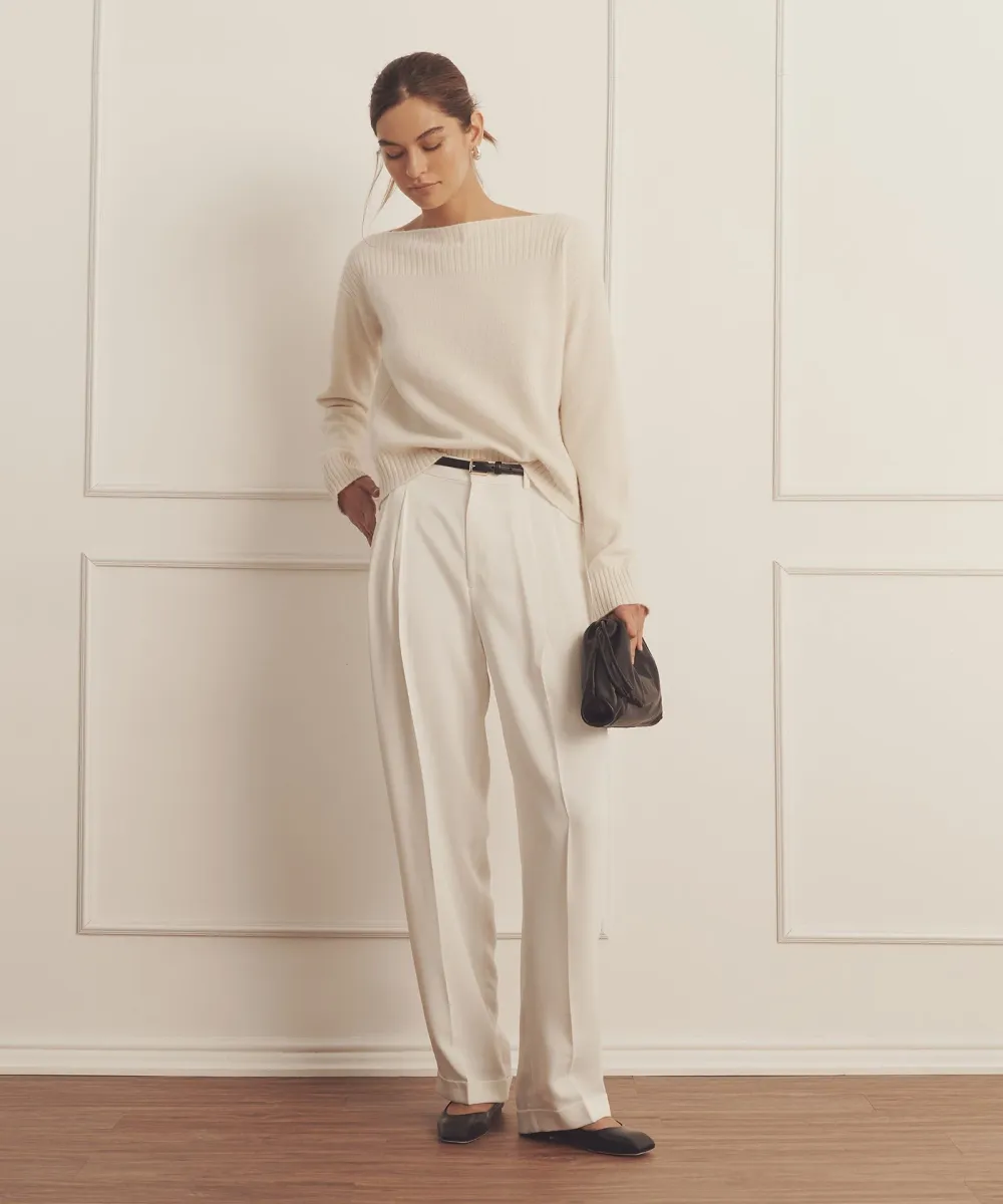 Luxe Cashmere Boatneck 7