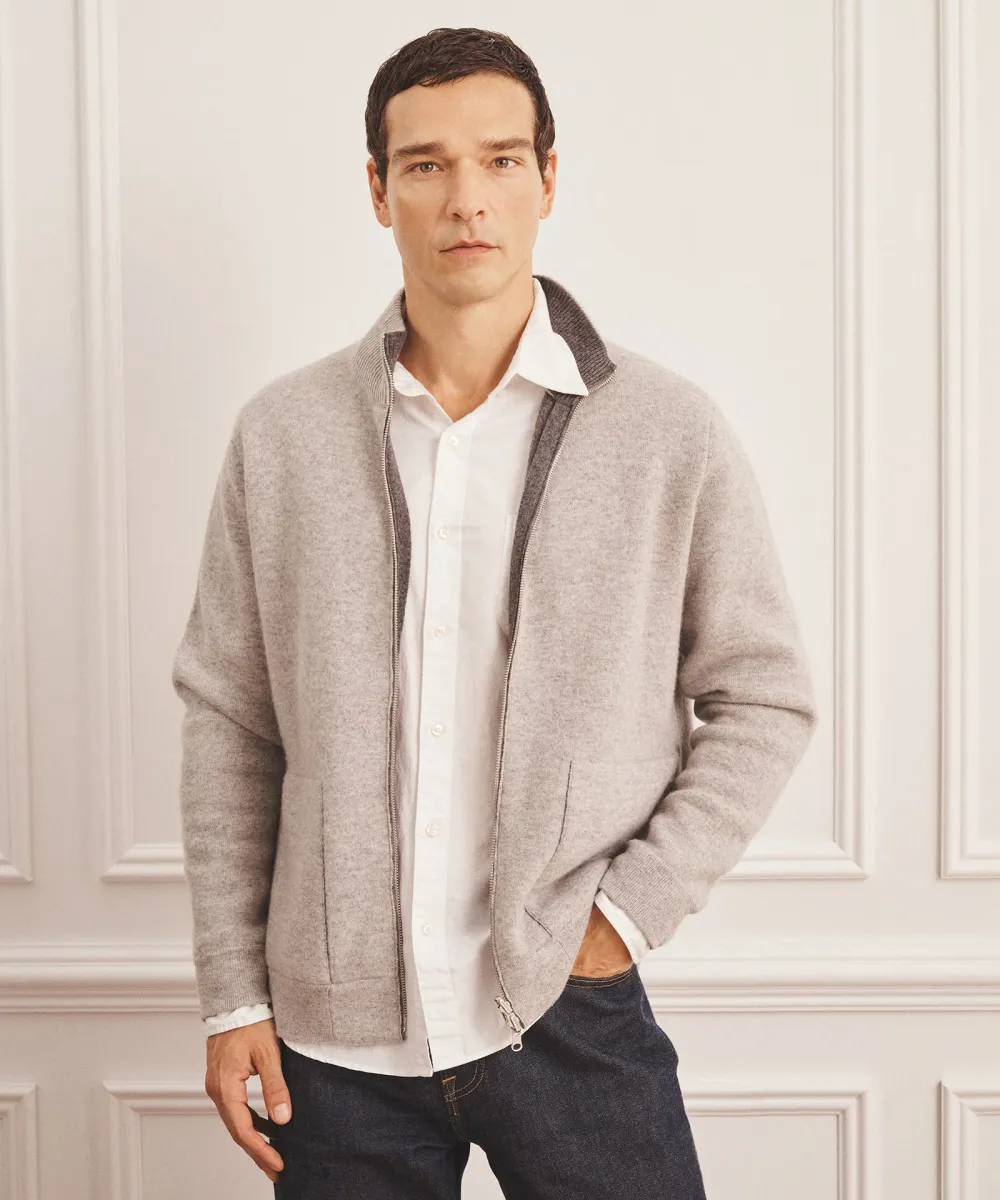 Luxe Cashmere Double Faced Jacket