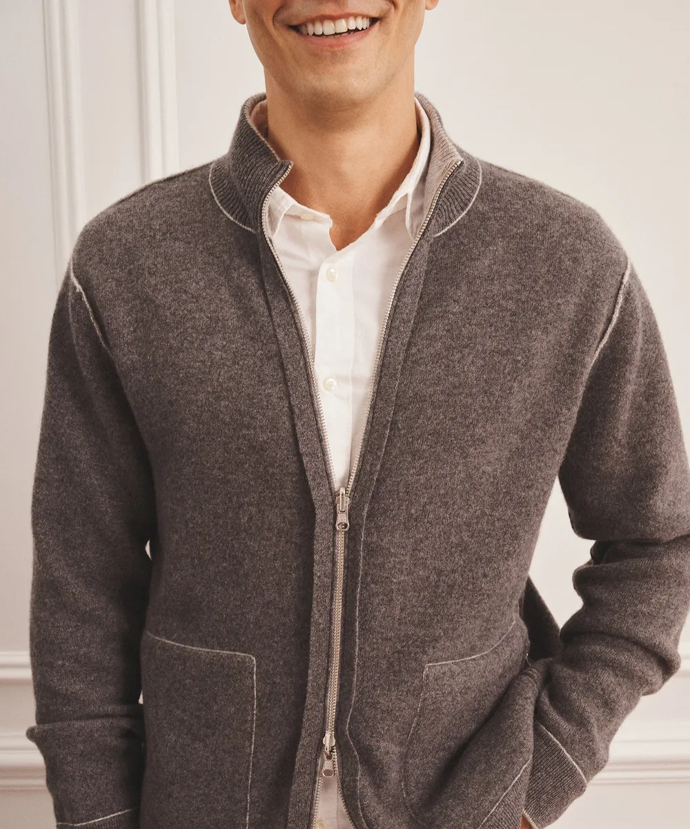 Luxe Cashmere Double Faced Jacket 5