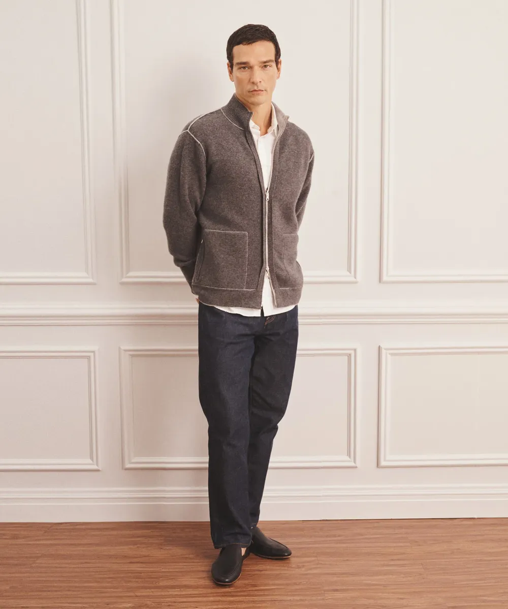 Luxe Cashmere Double Faced Jacket 6