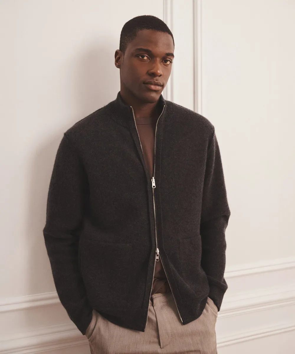 Luxe Cashmere Double Faced Jacket 10