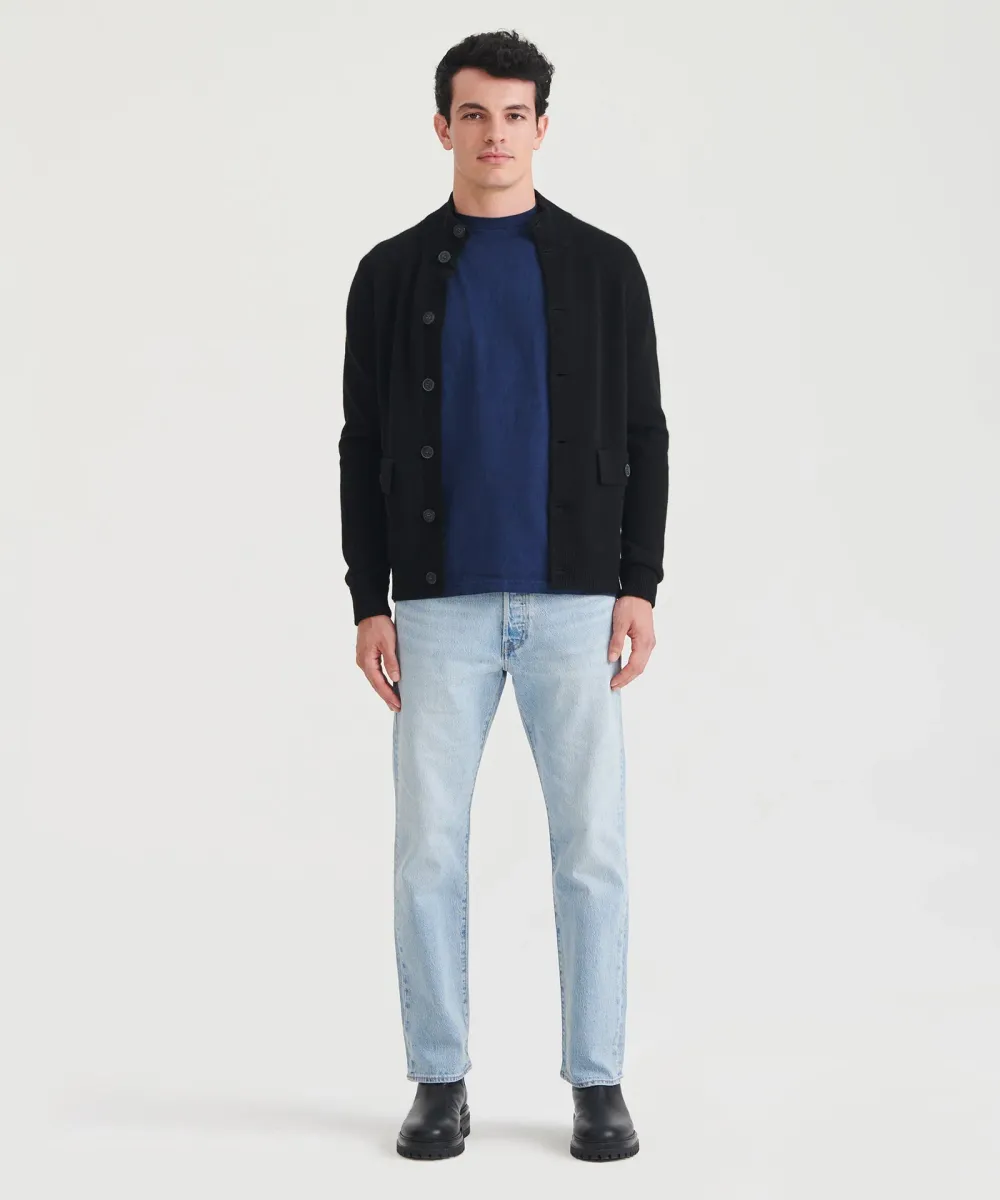 Luxe Cashmere High Neck Cardigan 22