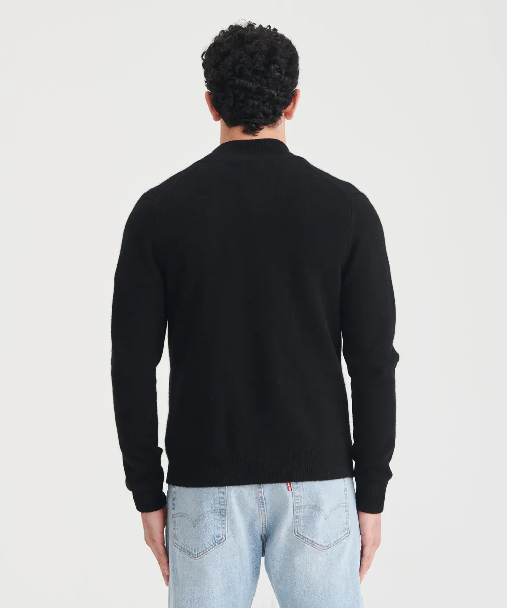 Luxe Cashmere High Neck Cardigan 23