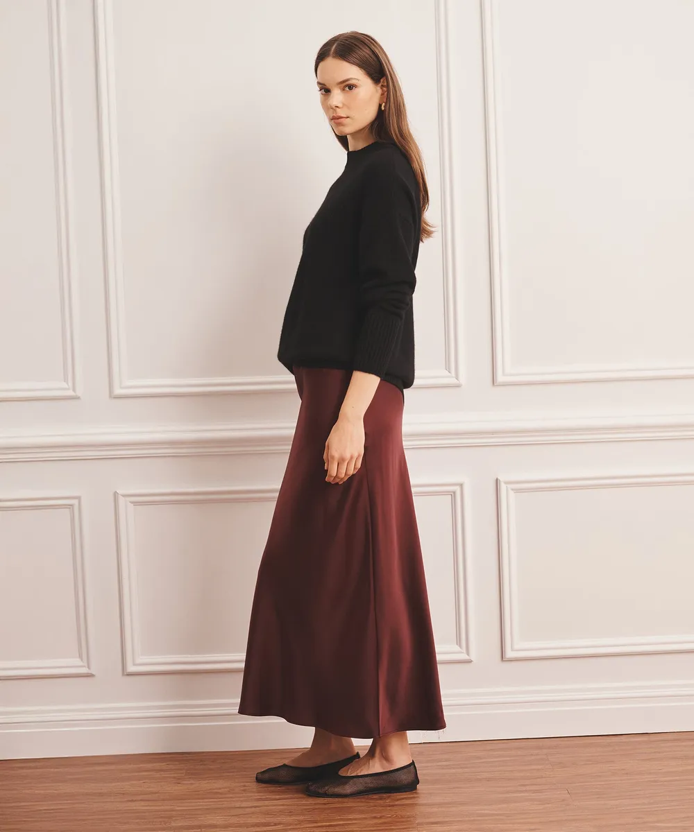 Luxe Cashmere Oversized Crewneck Sweater 5