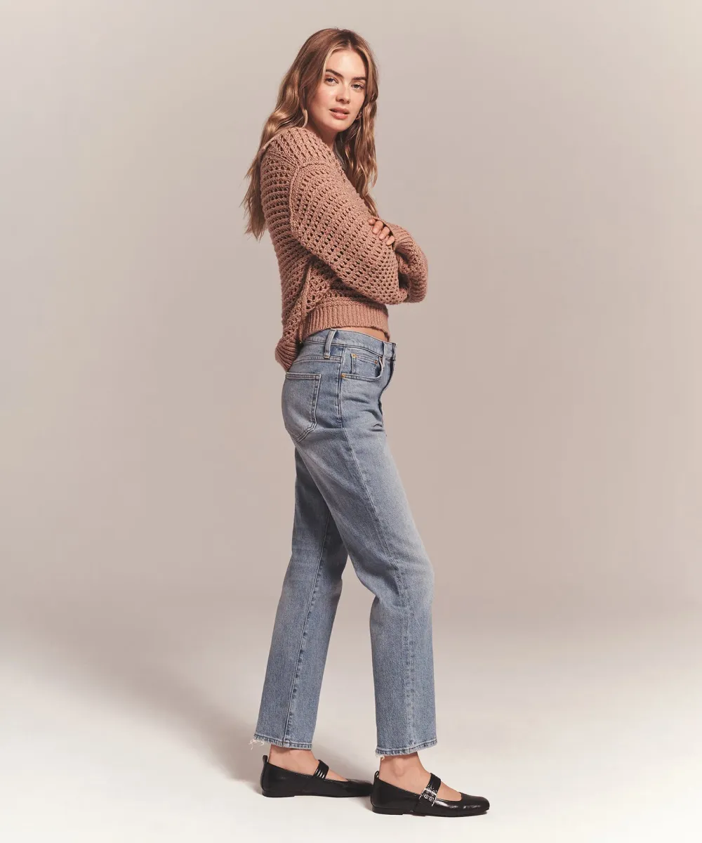 Luxe Chunky Cotton Pointelle Stitch Polo 9