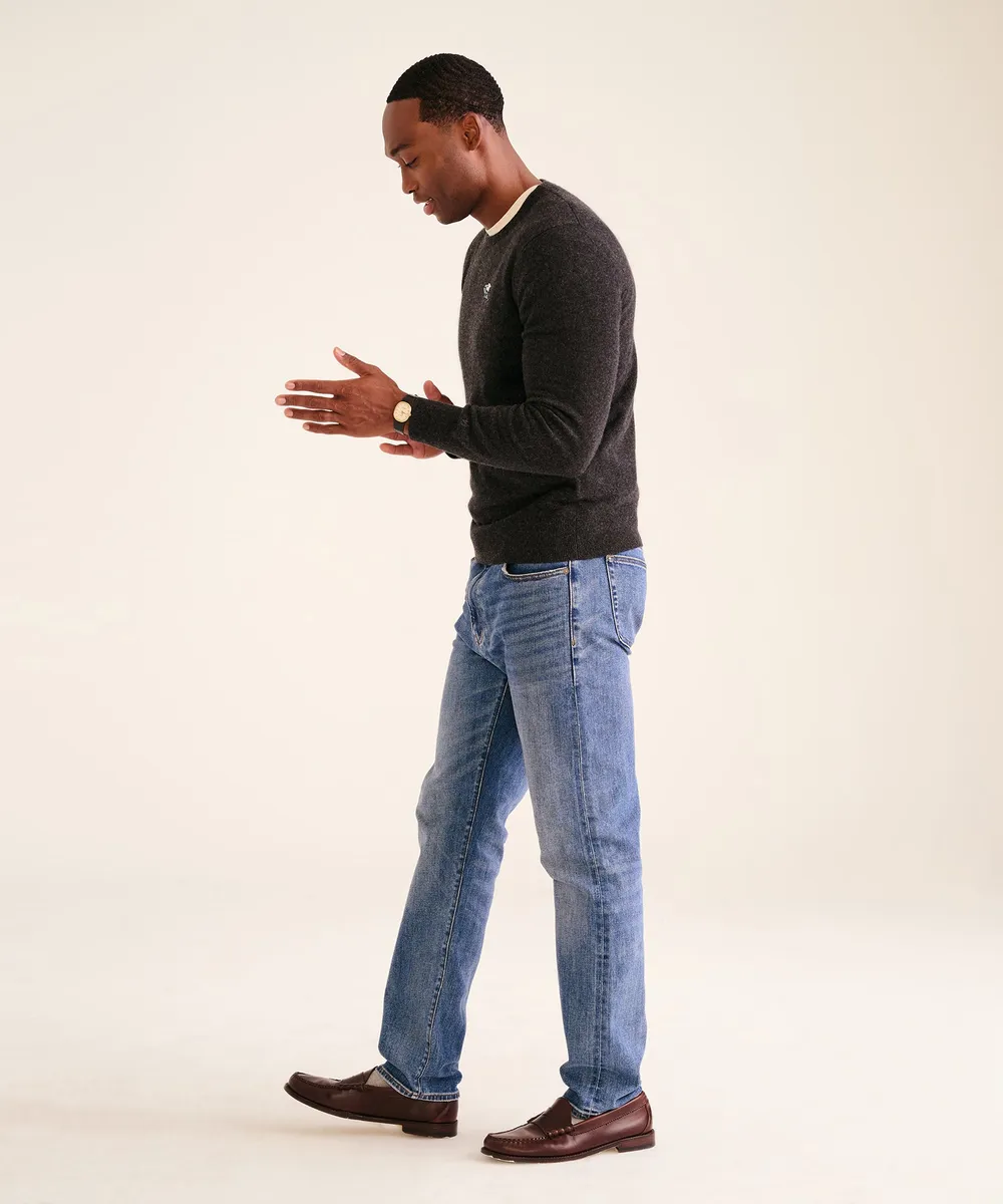 Men's Book Worm Snoopy Cashmere Sweater 6
