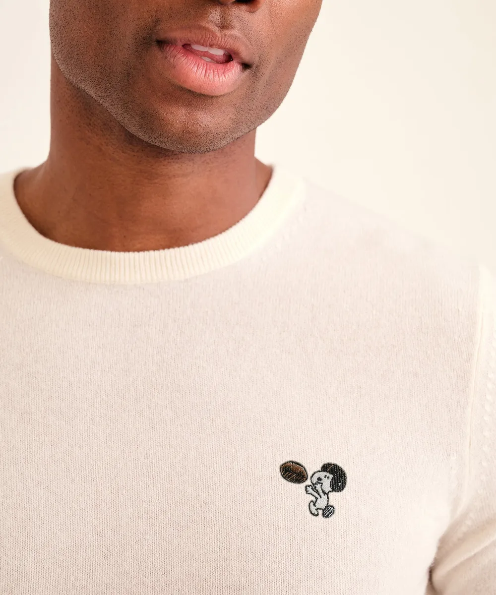 Men's Game Day Snoopy Cashmere Sweater