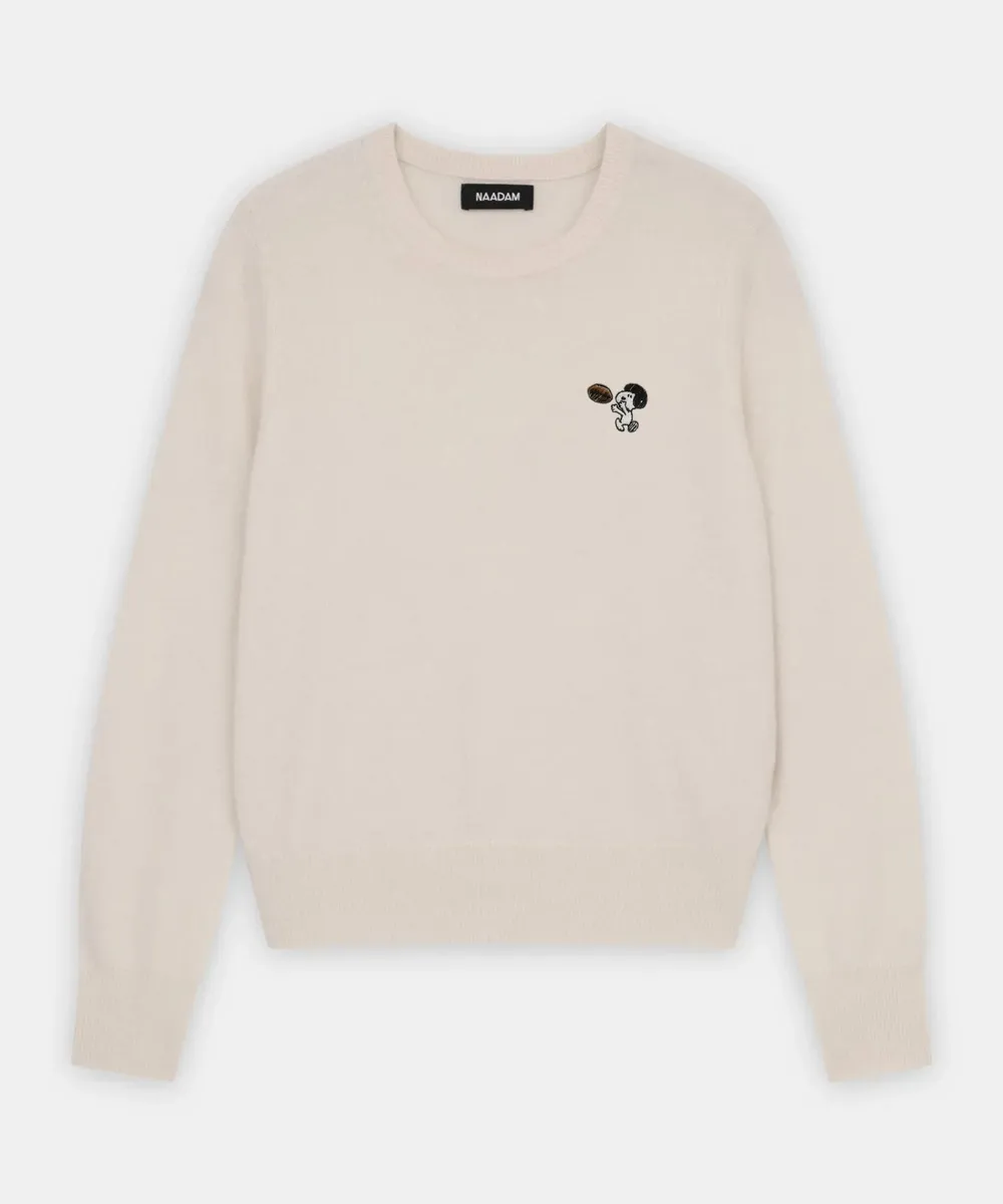 Men's Game Day Snoopy Cashmere Sweater 2