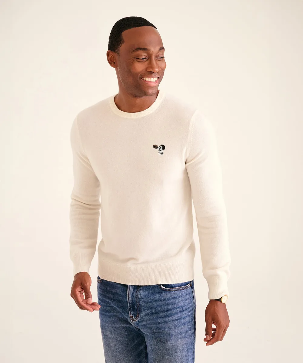 Men's Game Day Snoopy Cashmere Sweater 3