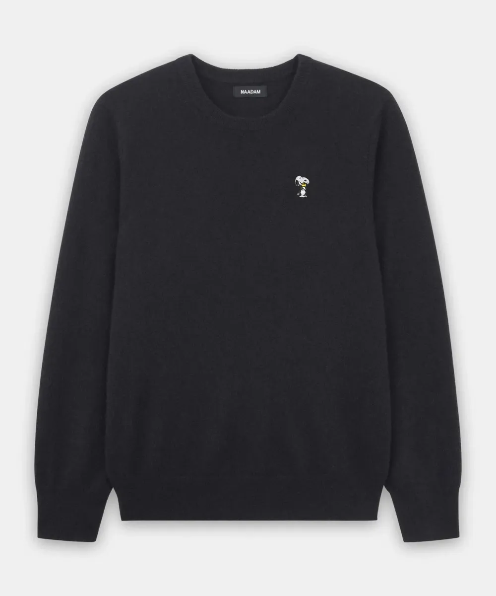 Men's Snoopy Hug Cashmere Sweater 5
