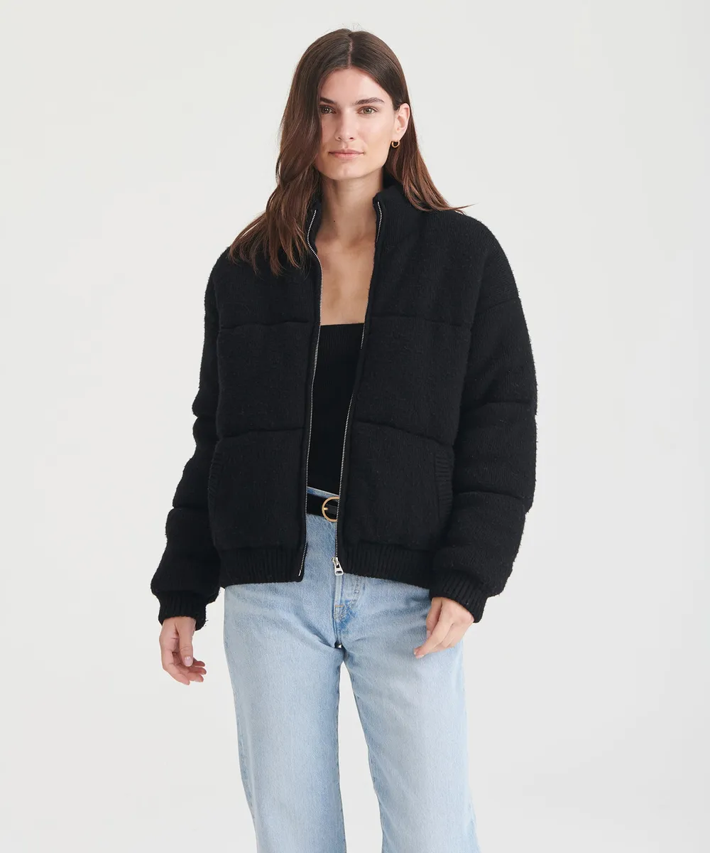 Merino Cashmere Puffer Jacket 2